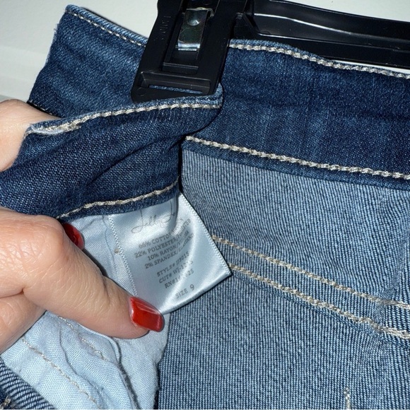 Jelly Beans Indigo Wide Leg Jeans - Picture 7 of 9